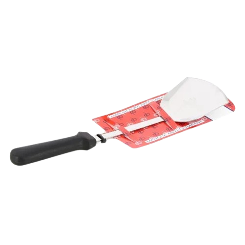 Platinorama - Spatule Spécial Wok en Inox avec Bout Arrondi - Longueur 36 cm – Image 3